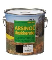 Arsinol Træbeskyttelse dækkende sort