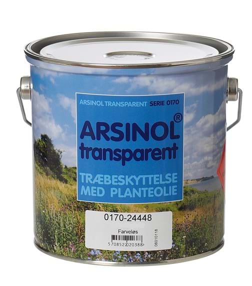 Arsinol Transparent farveløs 2,5 liter