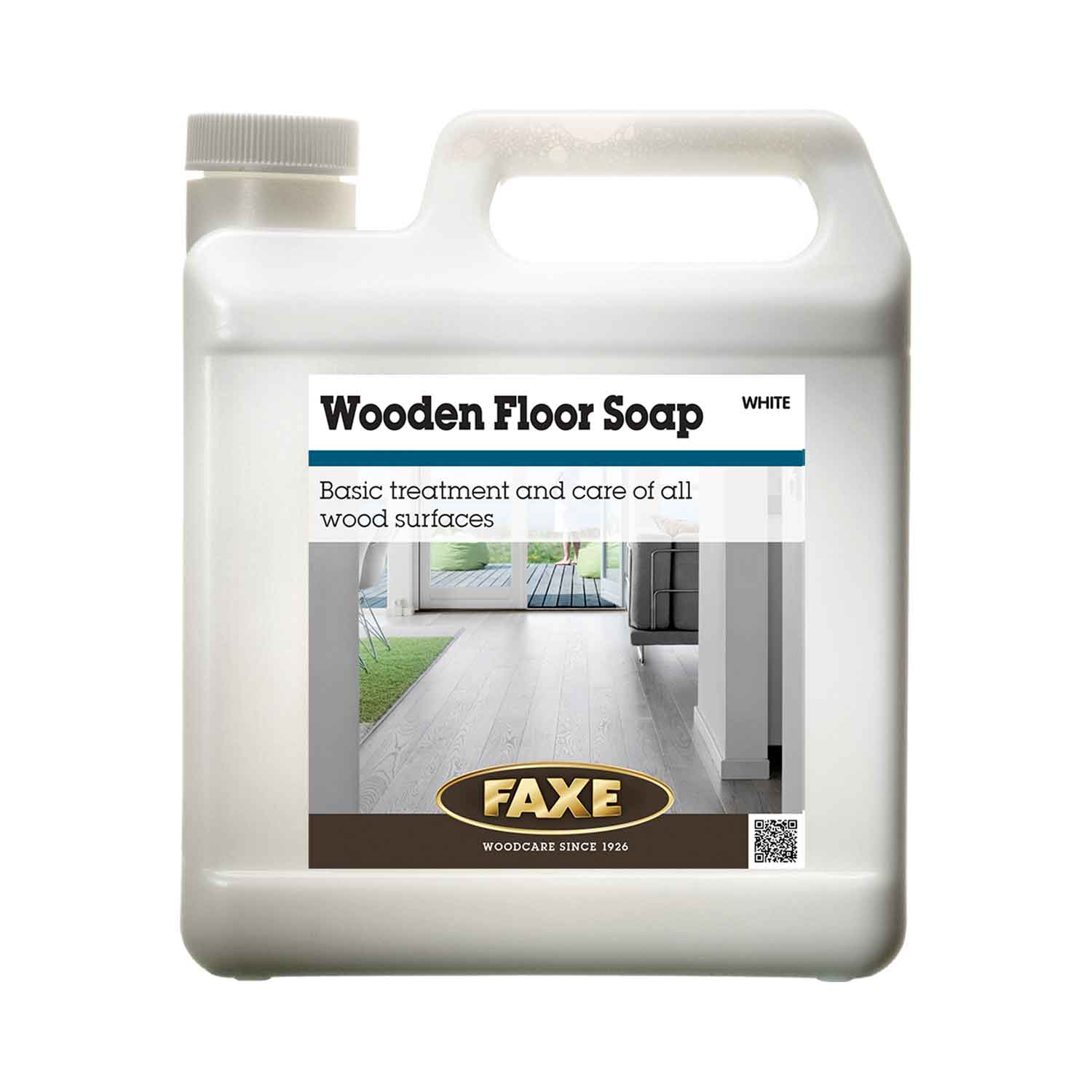 Faxe Wooden Floor Soap white