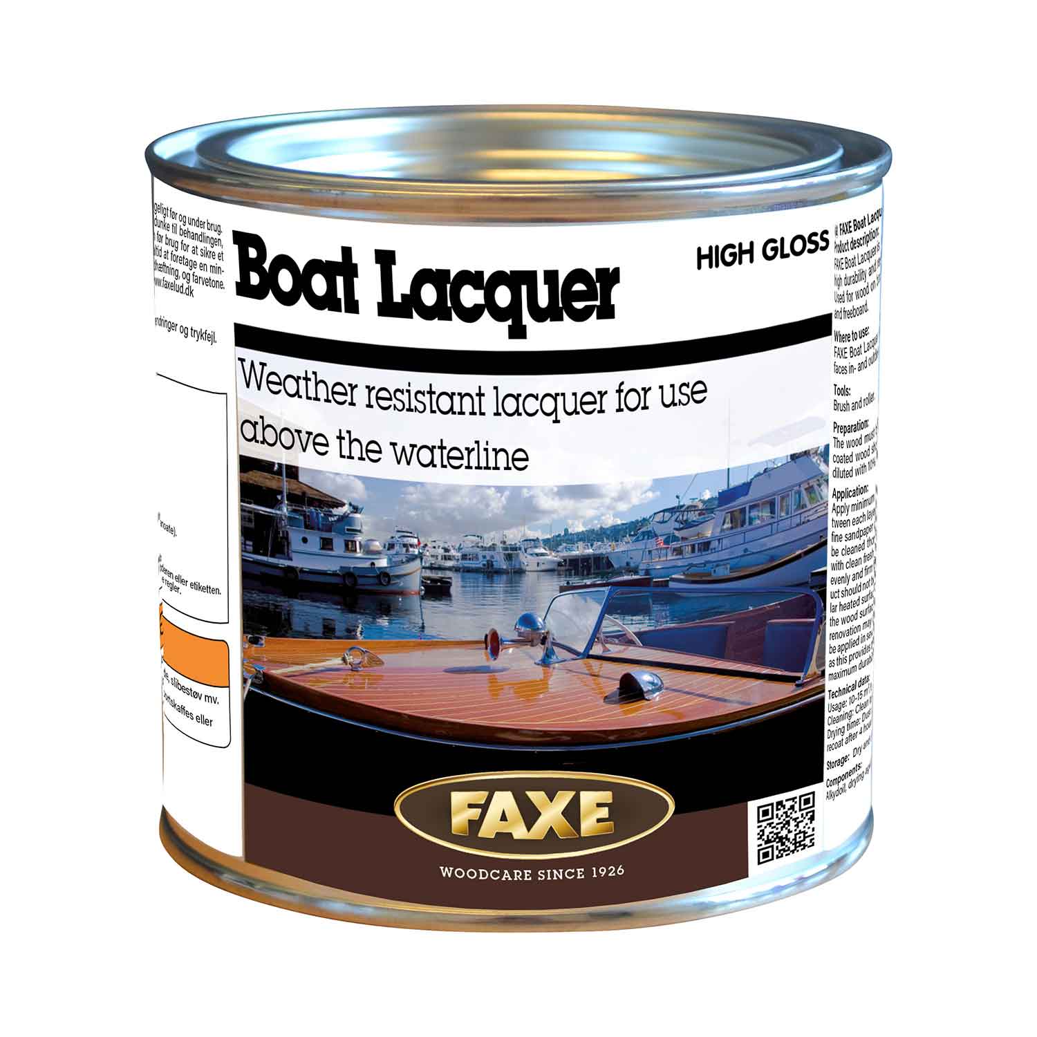 FAXE Boat Lacquer 0,75 litre
