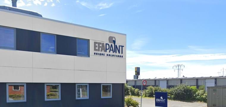 EFApaint headquarter Esbjerg