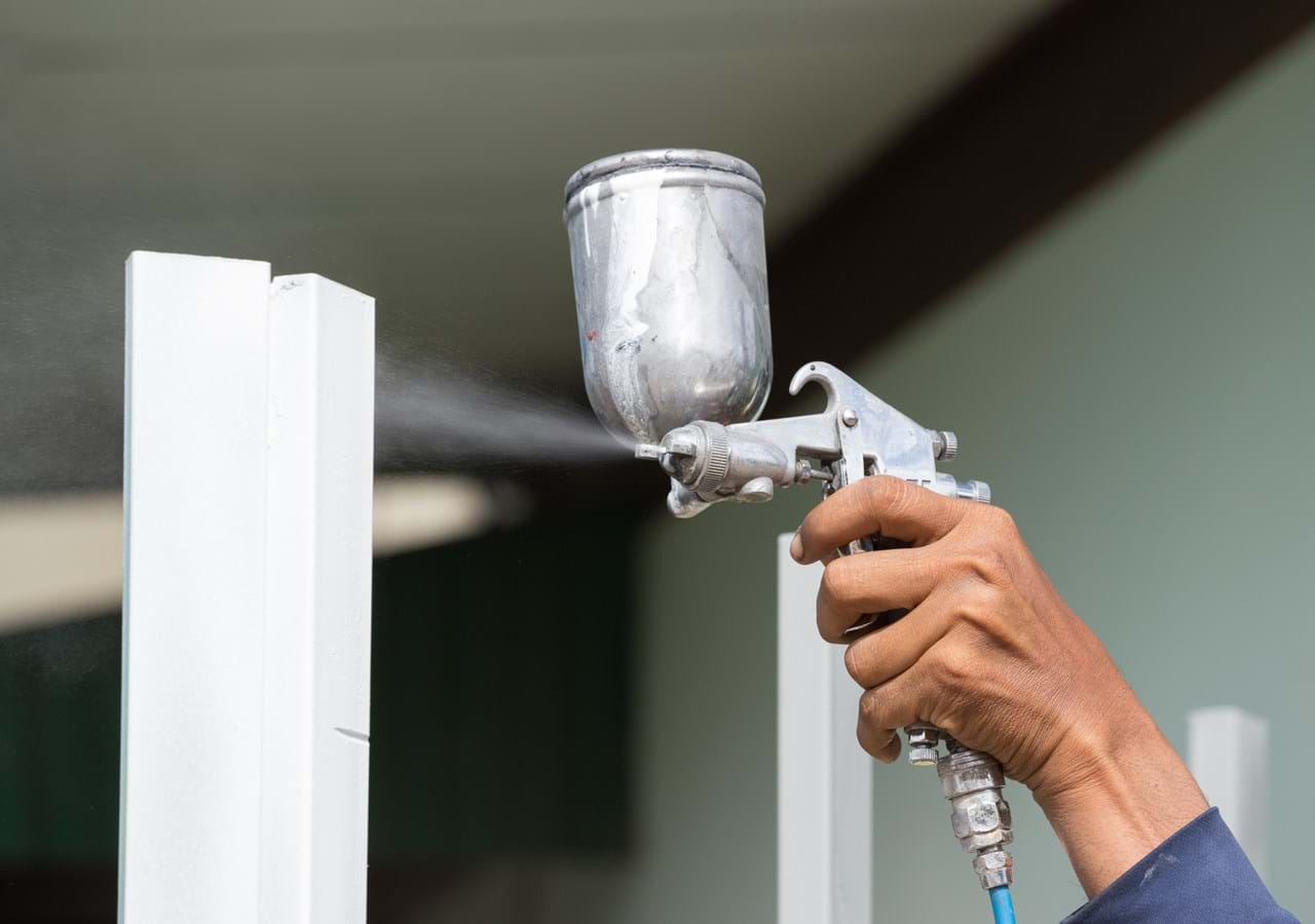 Hvid Maling af stål efter korrosionsklasse