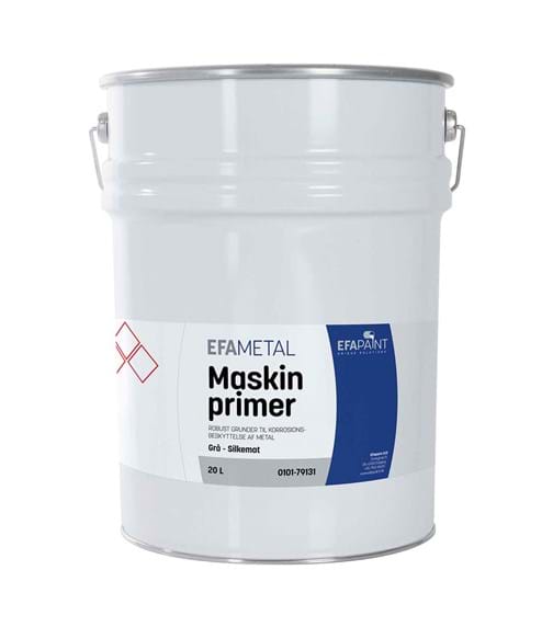 EFAmetal Maskinprimer Silkemat grå 20 liter