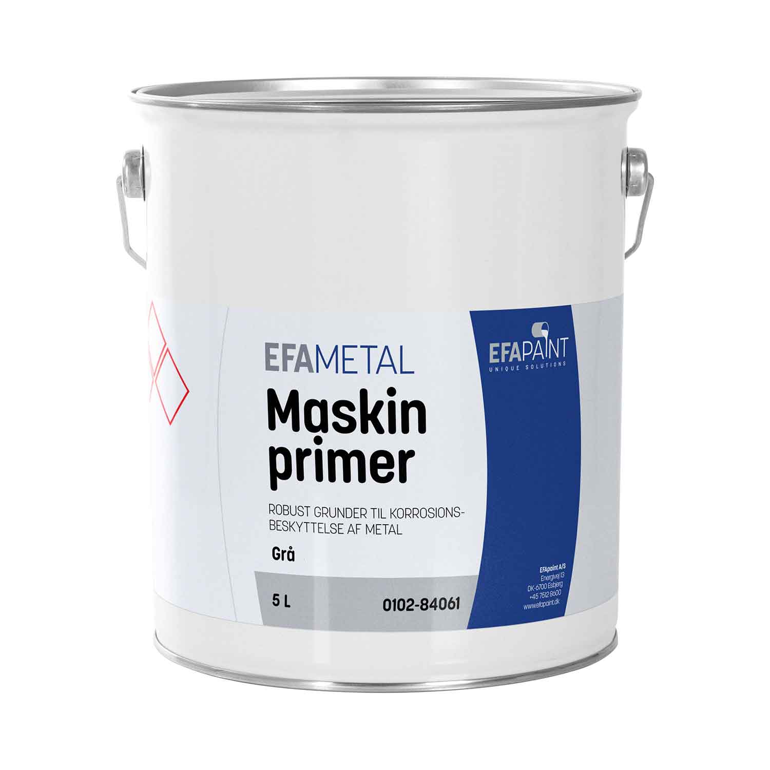 EFAmetal Maskinprimer grå 5 liter