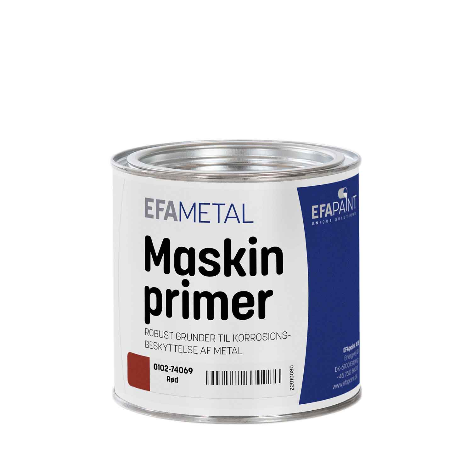 EFAmetal Maskinprimer 0,75 liter rød