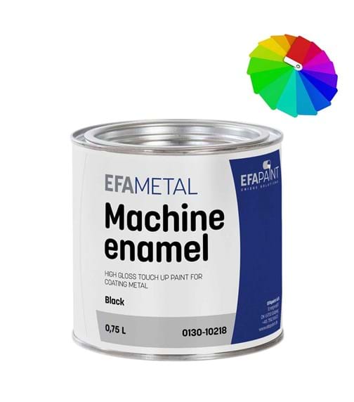 EFAmetal Machine Enamel black 0,75L
