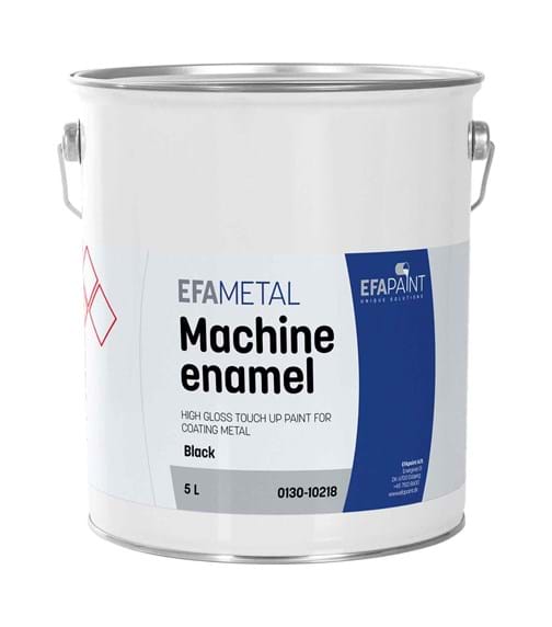 EFAmetal Machine Enamel black 5L