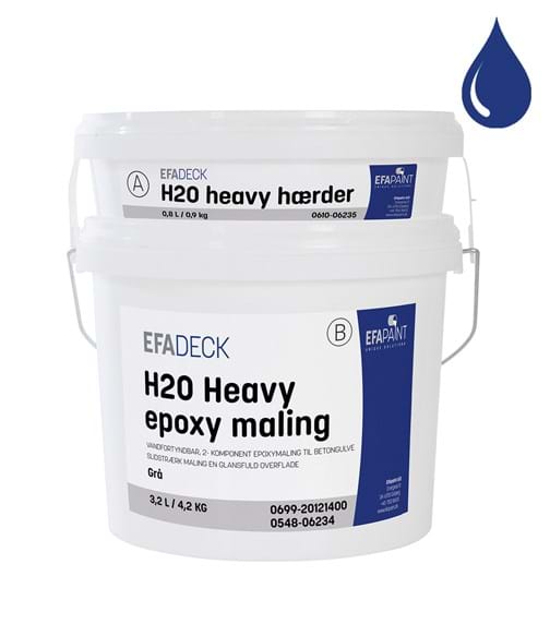 EFAdeck H2O Heavy epoxy maling 4 liter
