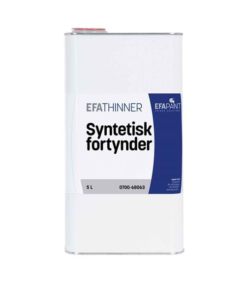 EFAthinner Syntetisk Fortynder 5 liter