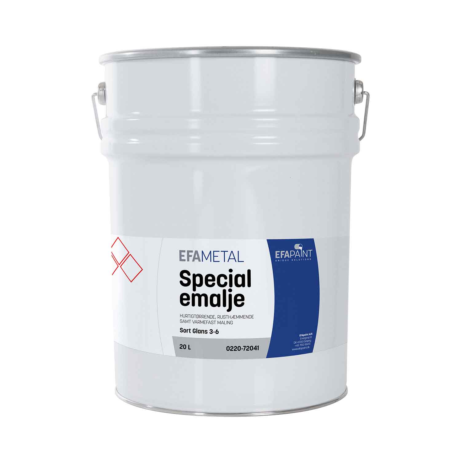 EFAmetal Specialemalje sort 20 liter