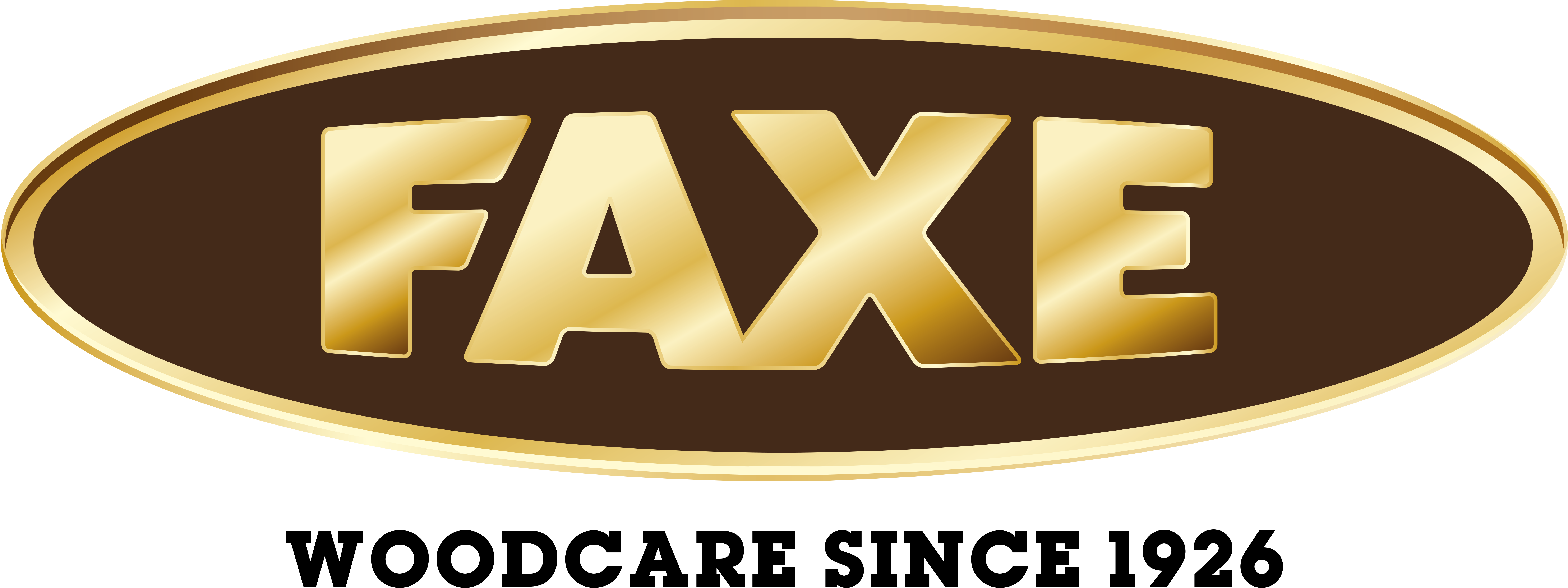 Faxe logo - Woodcare since 1926