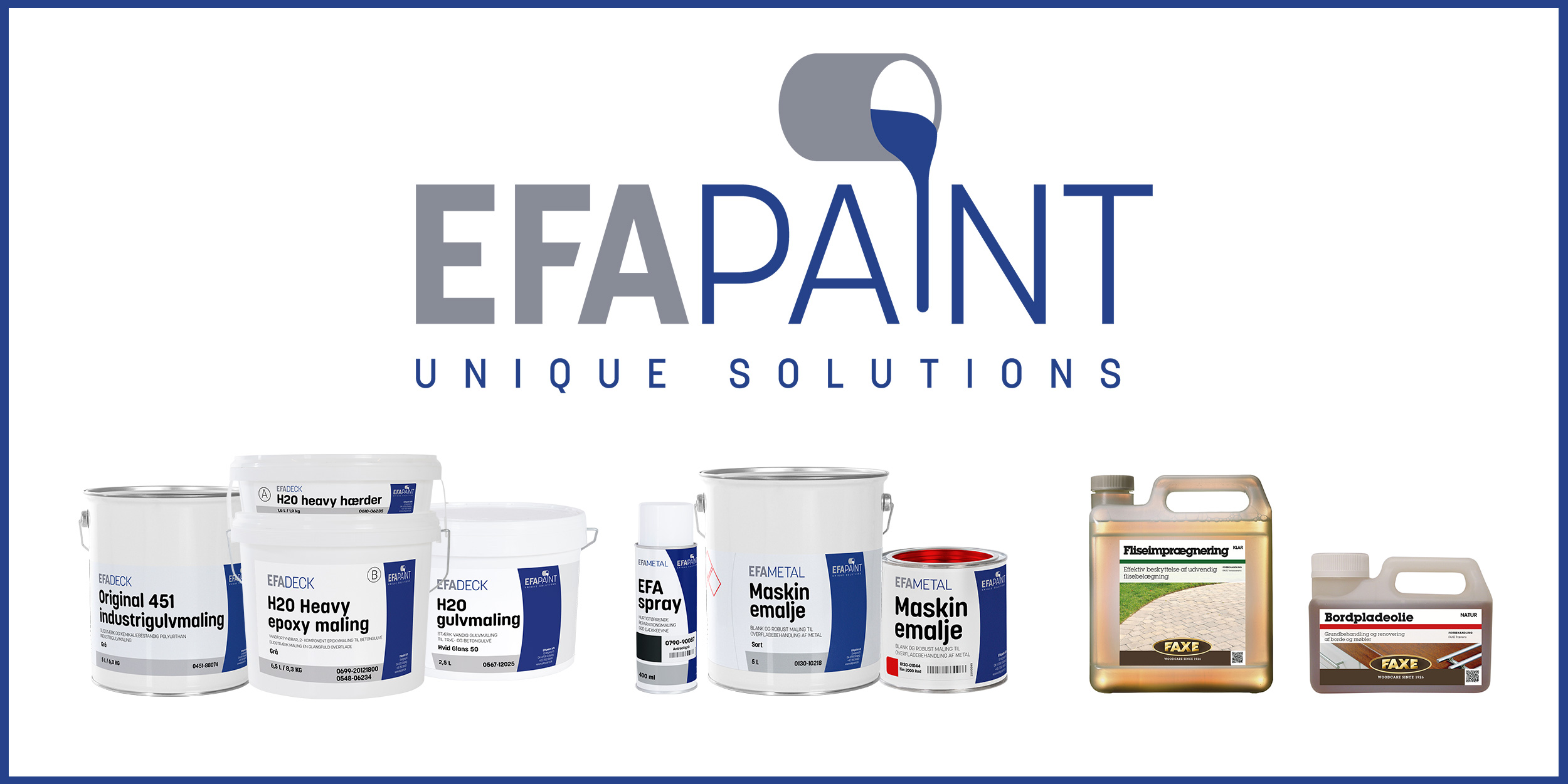 Billede af EFApaint produkter