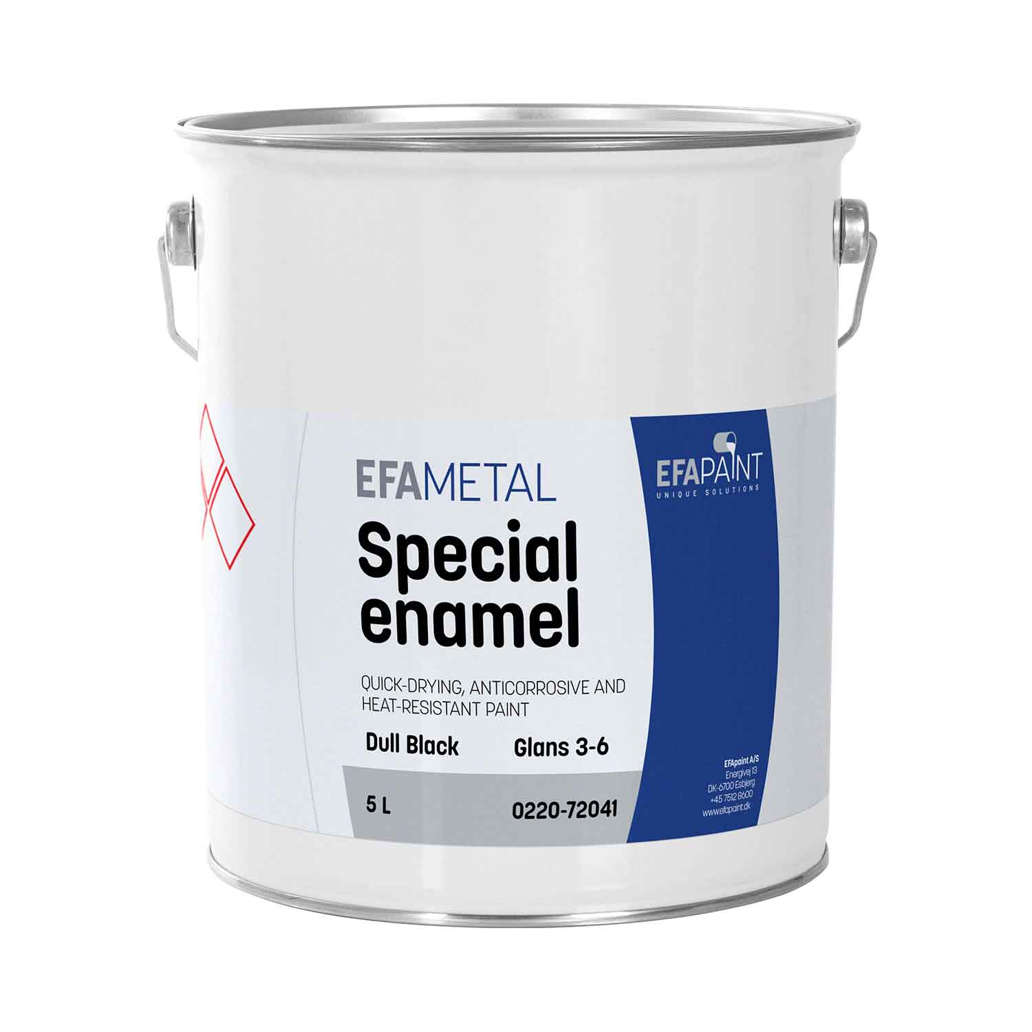 EFAmetal Special Enamel black 5L