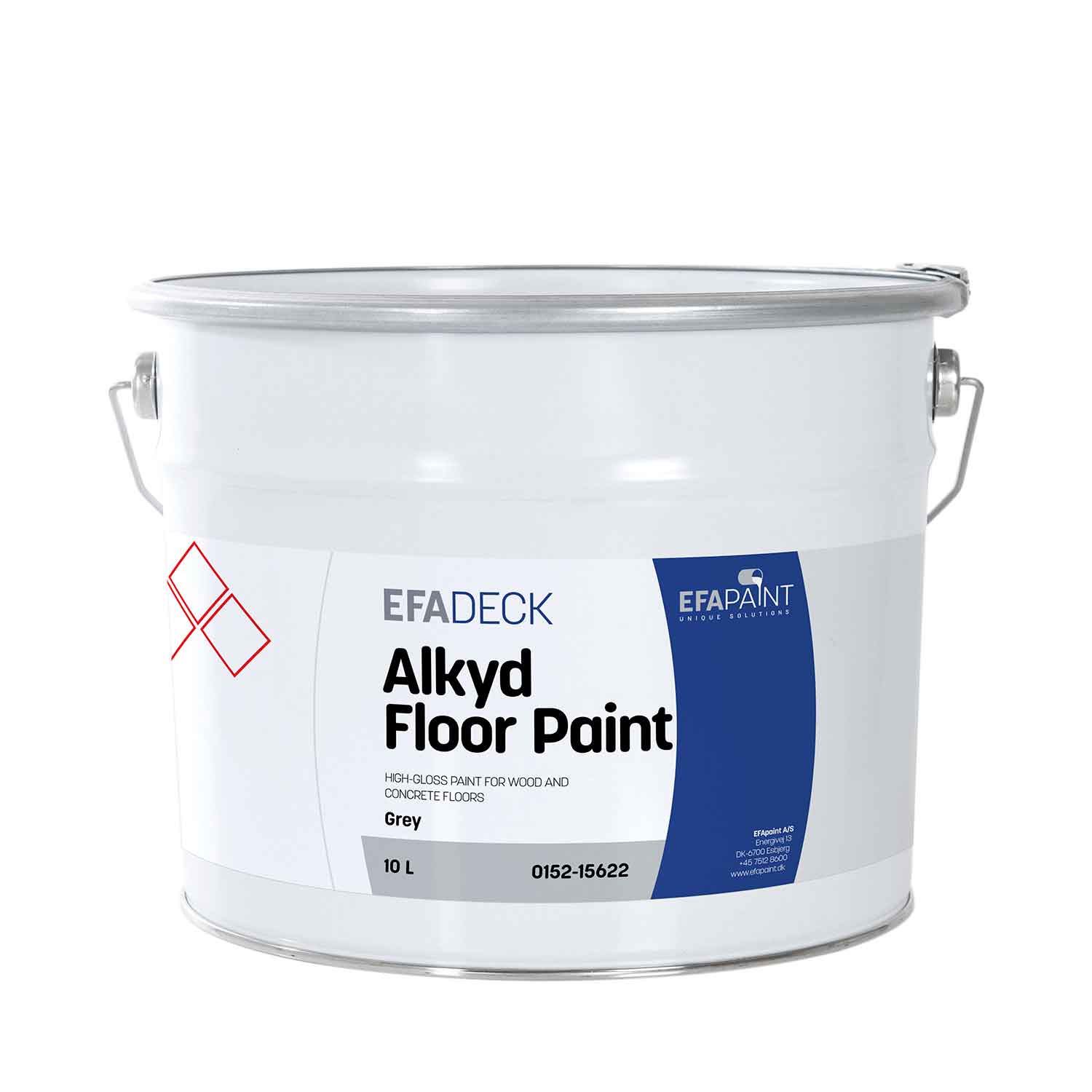 EFAdeck Alkyd Floor Paint grey 10L