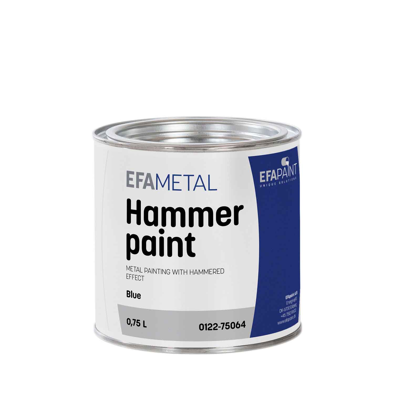 EFAmetal Hammer Paint Blue 0,75L
