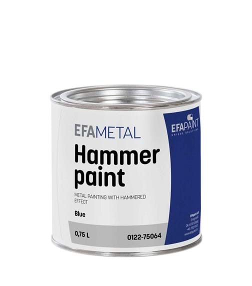 EFAmetal Hammer Paint Blue 0,75L