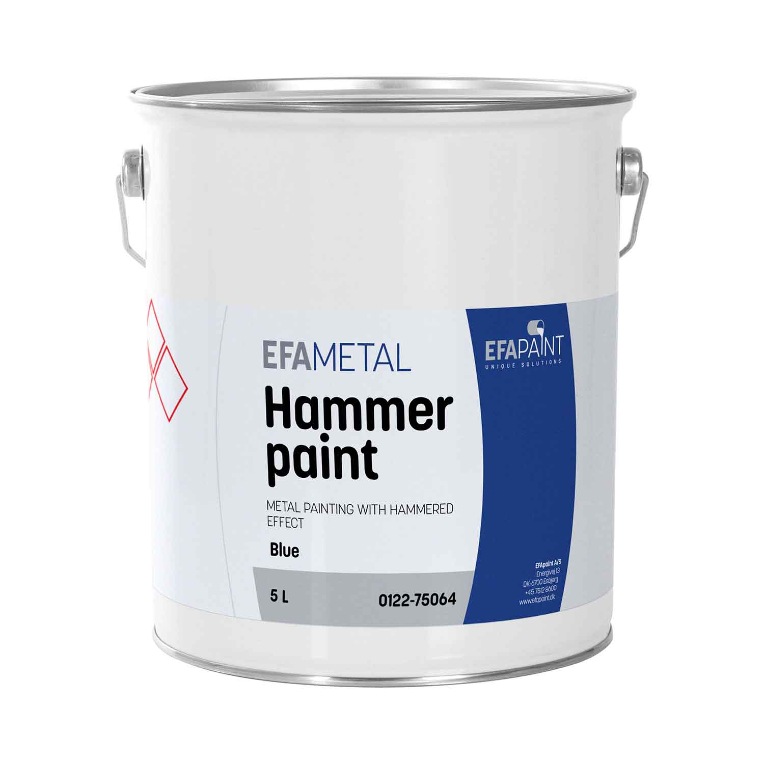 EFAmetal Hammer Paint Blue 5L
